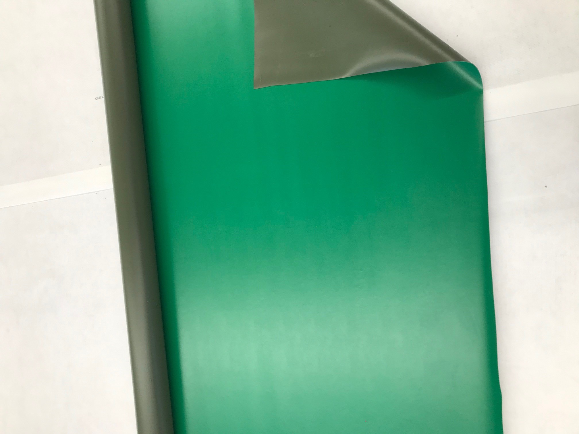 Teichfolie PVC 1,0 mm SIKA tannengrün/olivgrün, Sonderposten 2,00 x 6,80 m